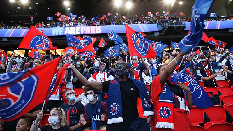 Paris Saint- Germain có lượng fan hùng hậu với hơn 143 triệu người