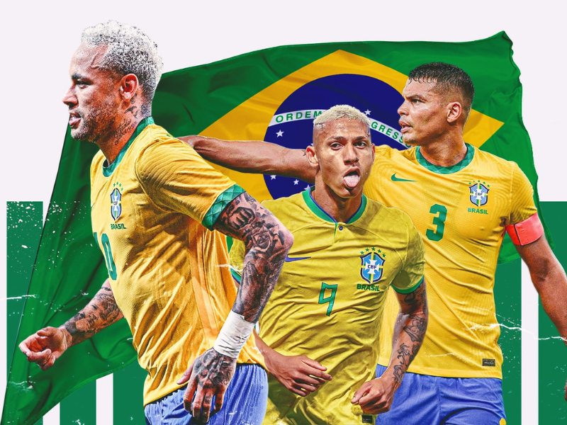 Brazil nổi tiếng đã nắm giữ 5 chức vô địch World Cup