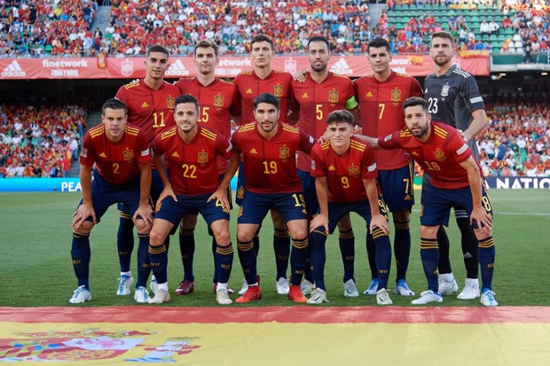 Đội hình đội tuyển Tây Ban Nha tại World Cup 2022